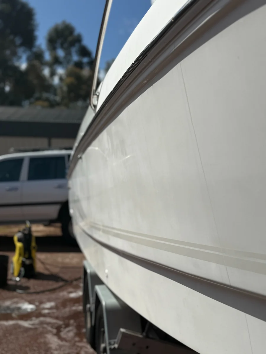Before Hull & Top Polish Perth