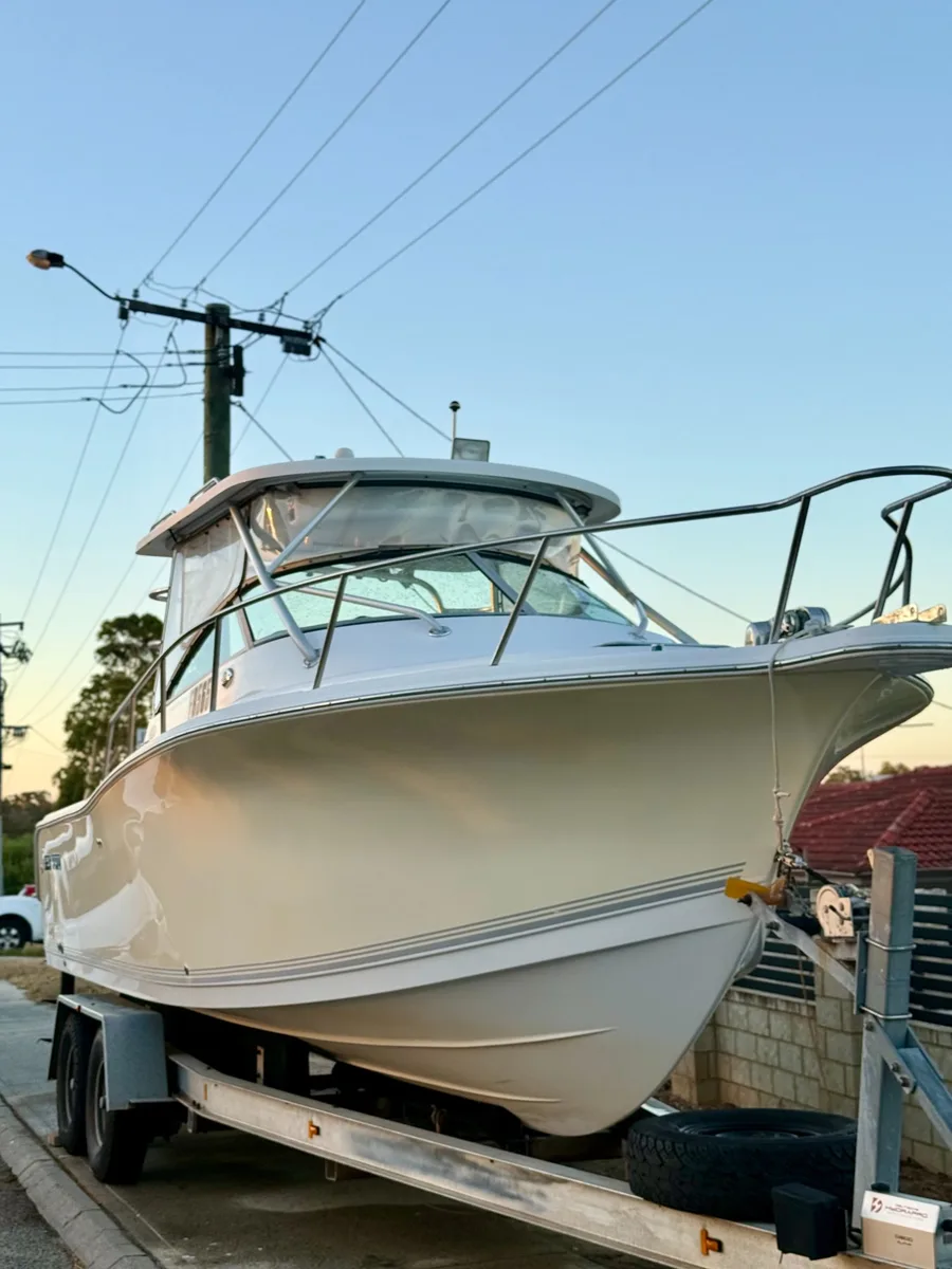 Foam on Wheels boat detailing Perth WA result